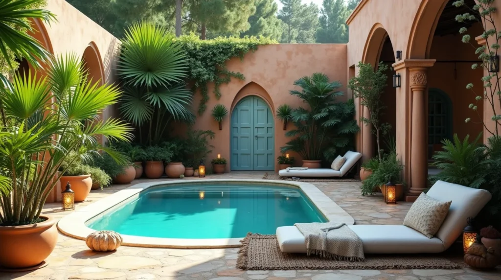 Besoin d’inspiration pour une petite piscine au Maroc ? Découvrez 10 designs parfaits pour les petits espaces. Explorez maintenant !